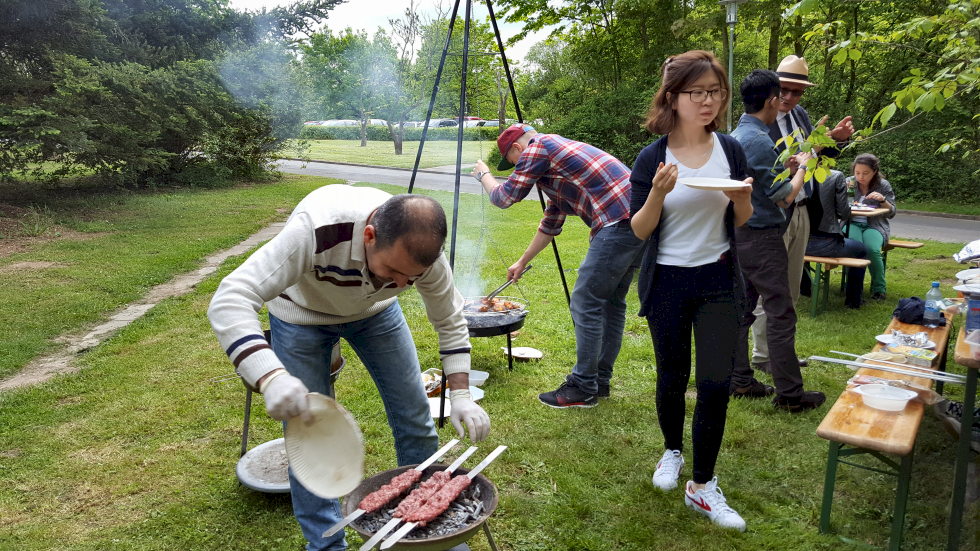 Image: Karlovsky Lab - barbecue in May 2017